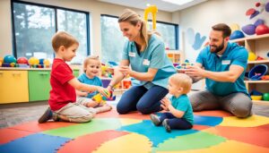 equipe especializada em reabilitação infantil