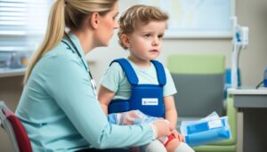 hemartrose no joelho em crianças com hemofilia