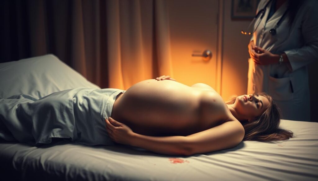 sangramento na gravidez sintomas