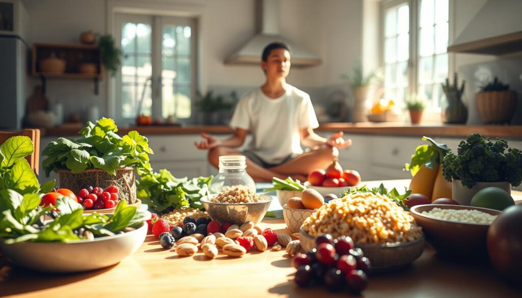 alimentação e saúde mental