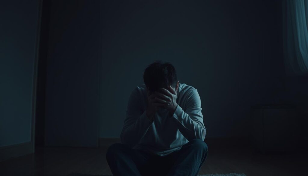 Impacto psicológico da tosse seca persistente