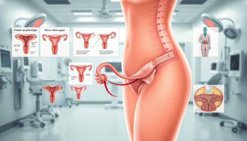 Problemas ginecológicos e dor pélvica
