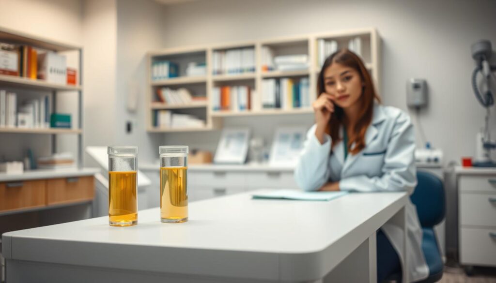 diagnóstico corrimento amarelo