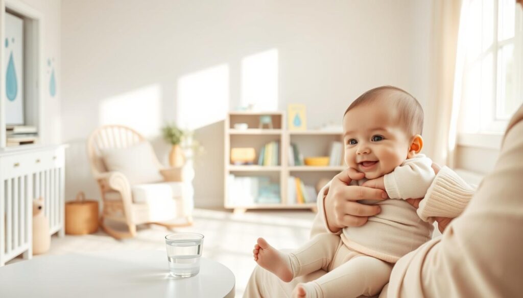 hidratação em bebês